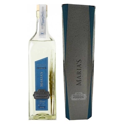 Pisco Bou Barroeta Marías 40˚ - 750ml (espiga de trigo)