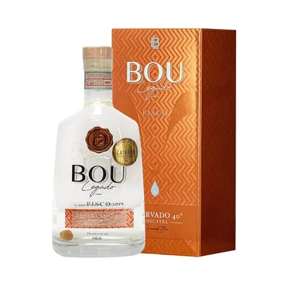 Pisco Bou Legado Blanco Reservado Moscatel 750cc
