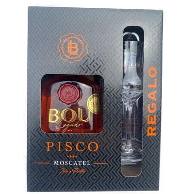Pisco Bou Legado Reservado 750cc + Copa