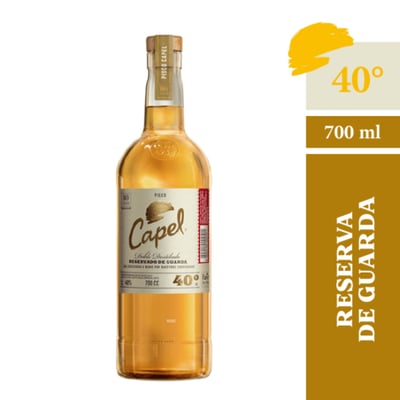 Pisco Capel 40° Doble Destilado - Reservado de Guarda - 700ml