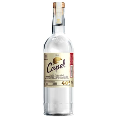 Pisco Capel Doble Destilado Transparente 700cc