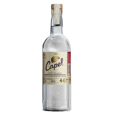 Pisco Capel Reservado Transparente 40° Botella 700cc