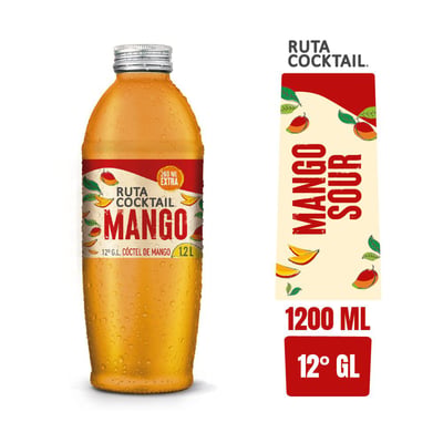 Pisco Coctel Sour Mango Ruta Sour 1.2 L