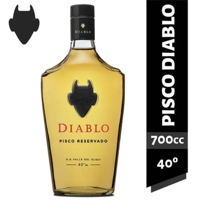 Pisco Diablo Reservado 40˚ - 750ml