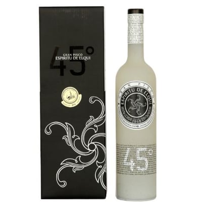 Pisco Espiritu De Elqui 45°. Gran Pisco