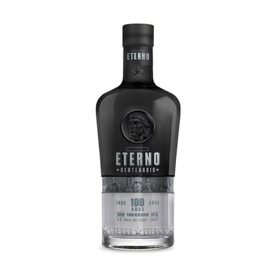 Pisco Eterno Centenario reserva transparente botella 750 cc