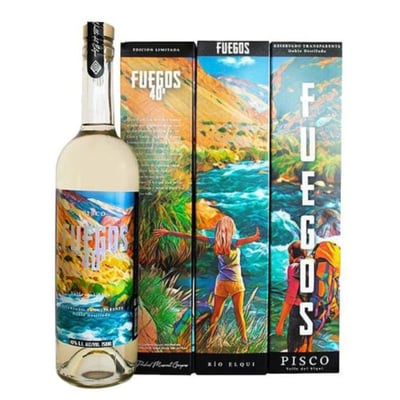 Pisco Fuegos Río 40° 750ml