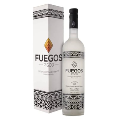 Pisco Fuegos Transparente 40˚ 750ml