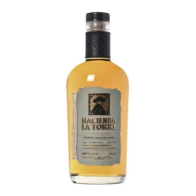 Pisco Hacienda La Torre Reservado 700cc 40º alc.