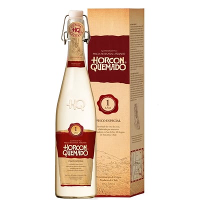 Pisco Horcón Quemado 1 año 645cc