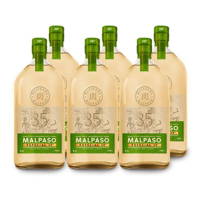 Pisco Malpaso 35° Botella 750cc X6