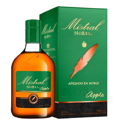 Pisco Mistral Nobel Apple 750cc