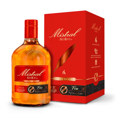 Pisco Mistral Nobel Fire 750cc