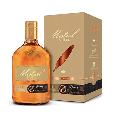 Pisco Mistral Nobel Honey 750cc