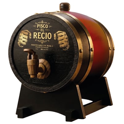 Pisco Premium El Recio Reservado 40˚ - Barril 3L