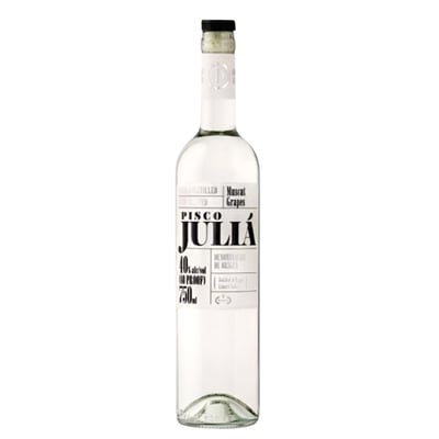 Pisco Premium Juliá Doble Destilado 40˚ - 750ml