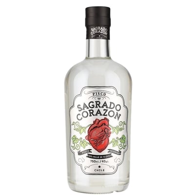 Pisco Sagrado Corazon Transparente 750cc