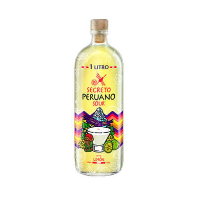 Pisco Secreto Peruano Sour 1L