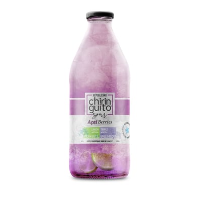 Pisco sour Chiringuito acai berry botella 1 lt