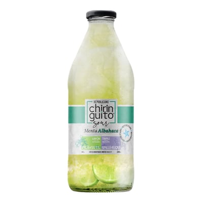 Pisco Sour Chiringuito Menta Albahaca 24° 1L - Congelado