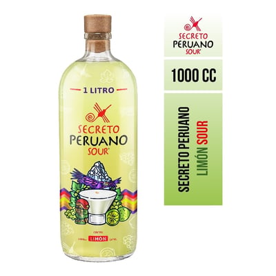 Pisco sour limón Secreto Peruano 1 L