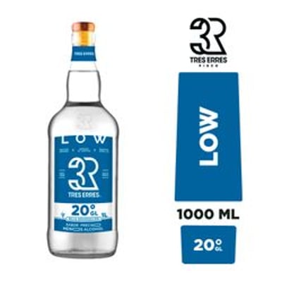 Pisco Tres Erres Low 20° 750 cc