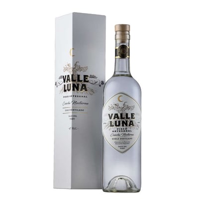 Pisco Valleluna Doble Destilado 750cc 40° alc.