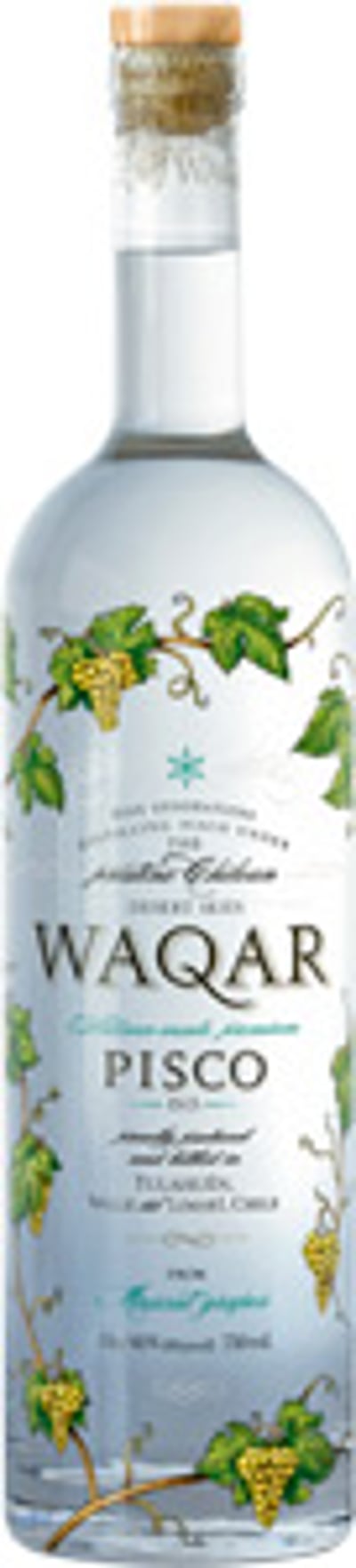 Pisco Waqar Transparente 40° 700cc