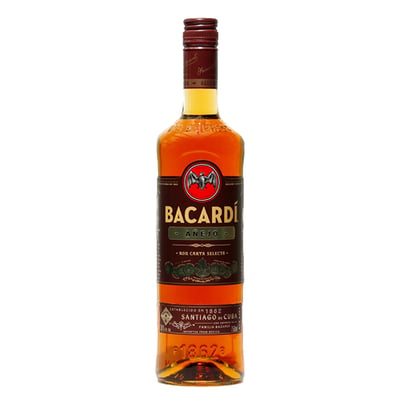 Ron Bacardí Añejo 40° Botella 750cc