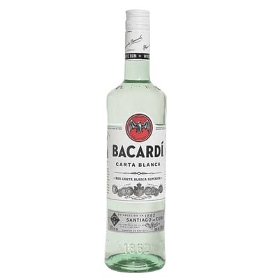 Ron Bacardi Blanco Botella 700 Cc