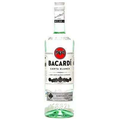 Ron Bacardi Carta Blanca 980cc