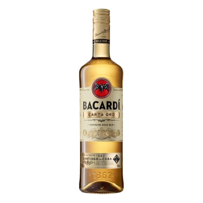 Ron Bacardi Carta Oro 750cc