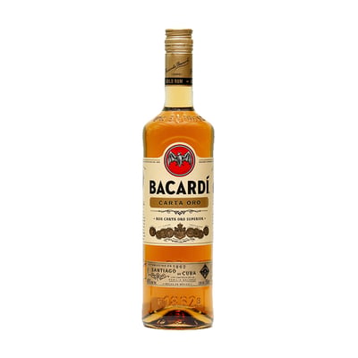 Ron Bacardi Oro Dorado Botella 750cc