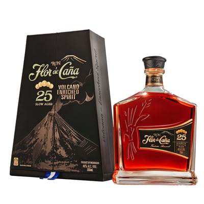 Ron Flor de Caña 25 Años Centenario 40˚ - 750ml