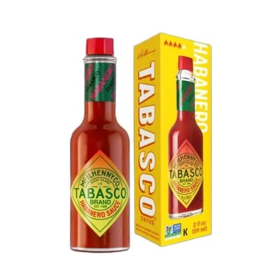 Salsa Habanero Tabasco 60ml