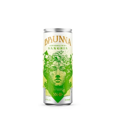 Sangría Sparkling Brunna Blanca 310cc (12 Unidades)