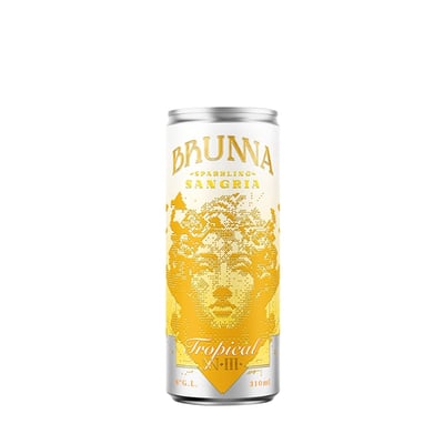 Sangría Sparkling Brunna Tropical 310cc (12 Unidades)