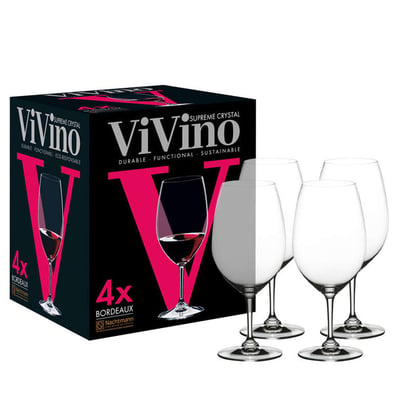 Set Premium Nachtmann 4 copas ViVino Bordeaux