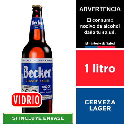 Starter Kit Becker 1,0 Lt.