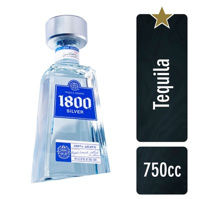 Tequila 1800 Silver 40˚ - 750ml