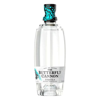 Tequila Butterfly Cannon Silver Cristalino 40° alc. 500cc
