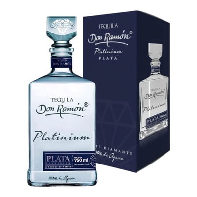 Tequila Don Ramón Platinium Plata 700cc 40°alc.
