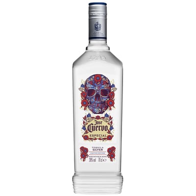Tequila Jose Cuervo Calavera Silver 750cc