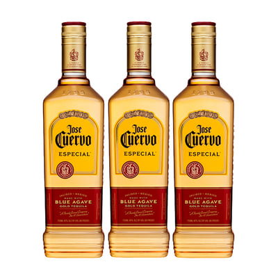 Tequila Jose Cuervo Dorado Botella 750cc X3