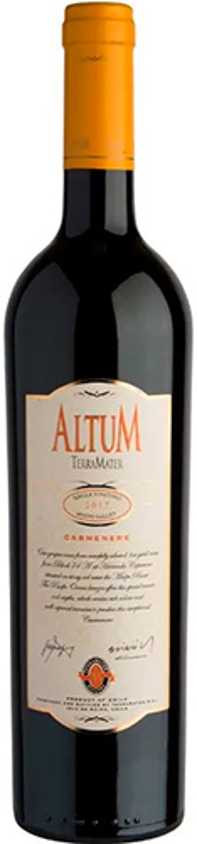 Terramater Altum Carmenere 2022