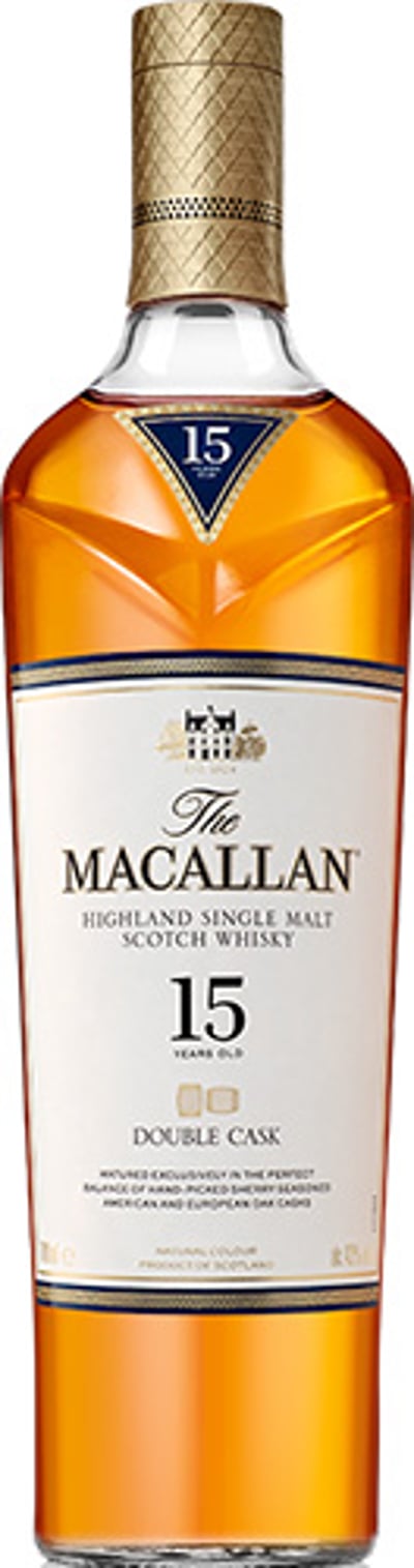 The Macallan 15 Años Double Cask Whisky 700cc