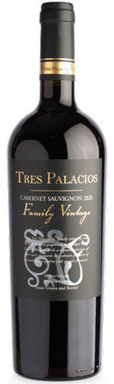 Tres Palacios Family Vintage Cabernet Sauvignon 2020