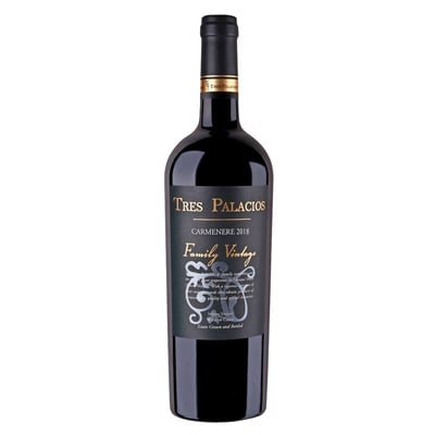 Tres Palacios F.vintage Carmenere 750 Ml