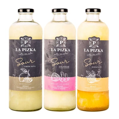 TRIO LA PIZKA N°2: 3x Variedades Pisco Sour La Pizka