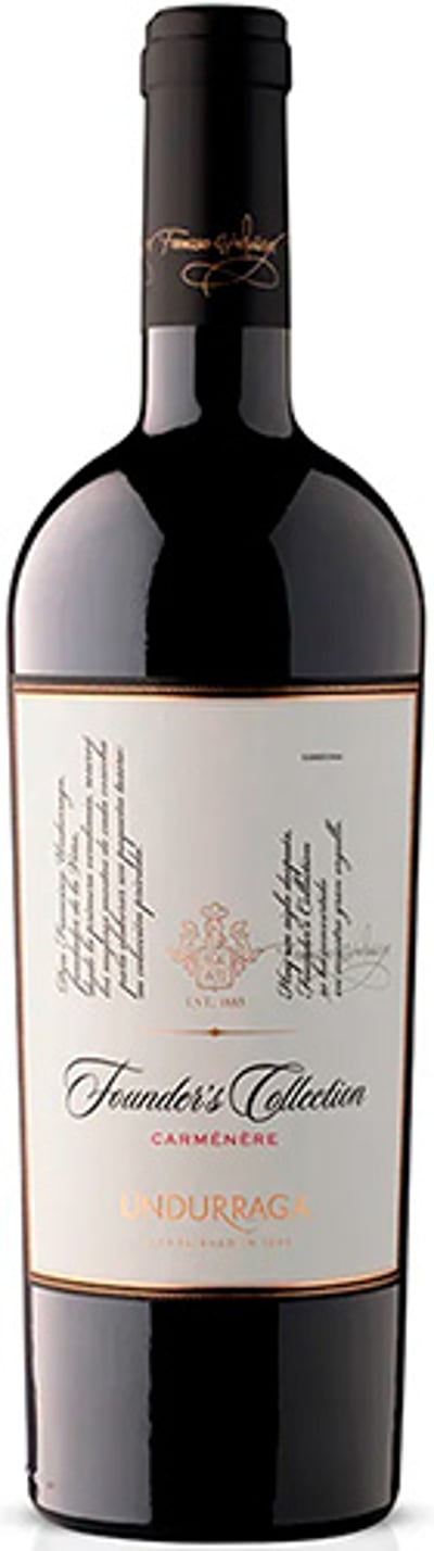 Undurraga Founder´s Collection Carmenere 2022 En Estuche
